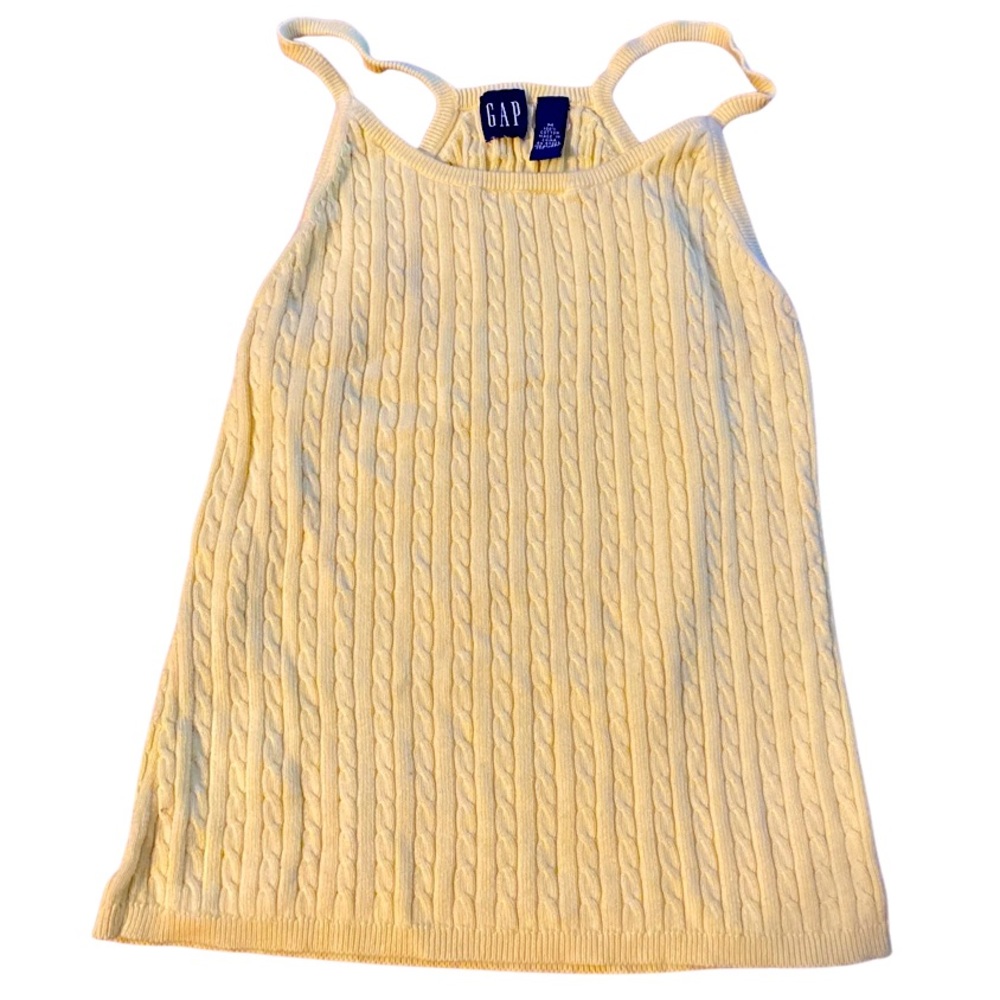 Gap Small Yellow Tank Top